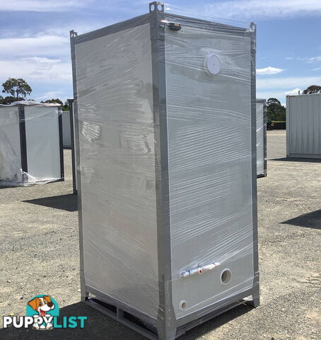 New Single Portable Toilet Restroom Block