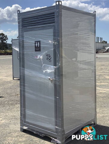 New Single Portable Toilet Restroom Block