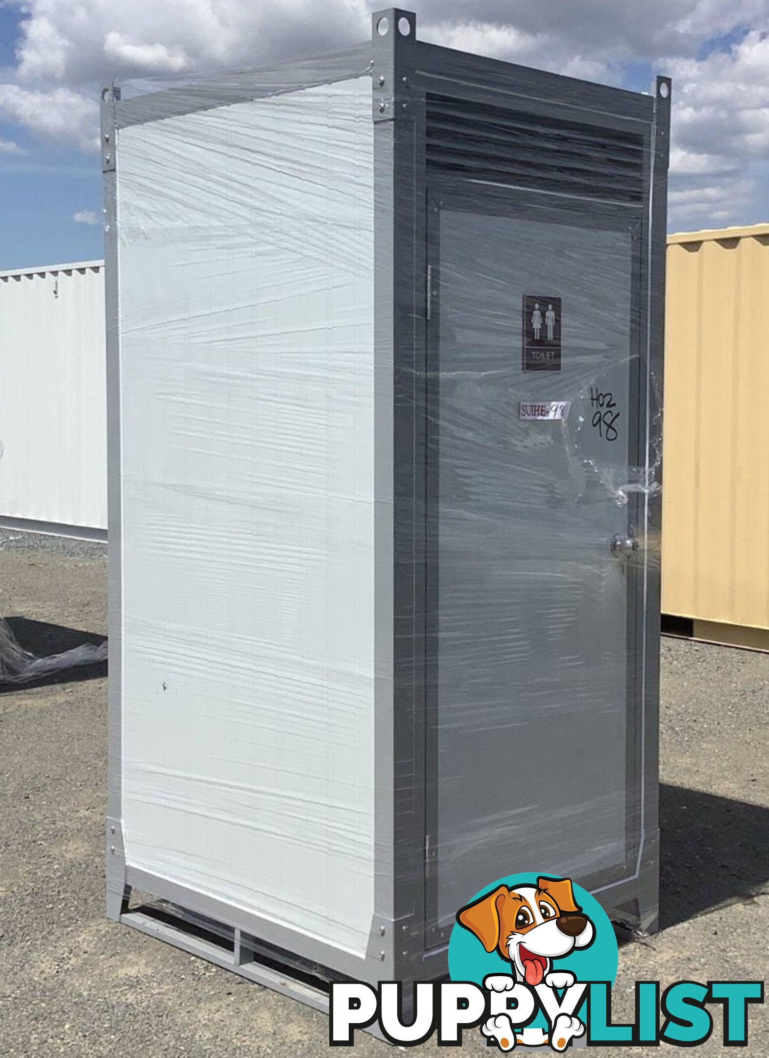New Single Portable Toilet Restroom Block