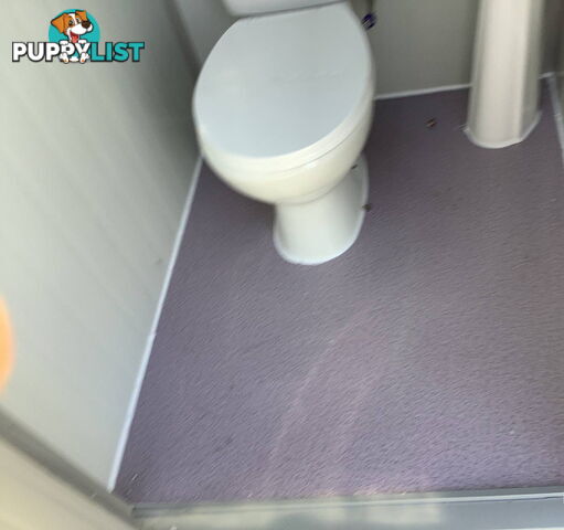 New Single Portable Toilet Restroom Block