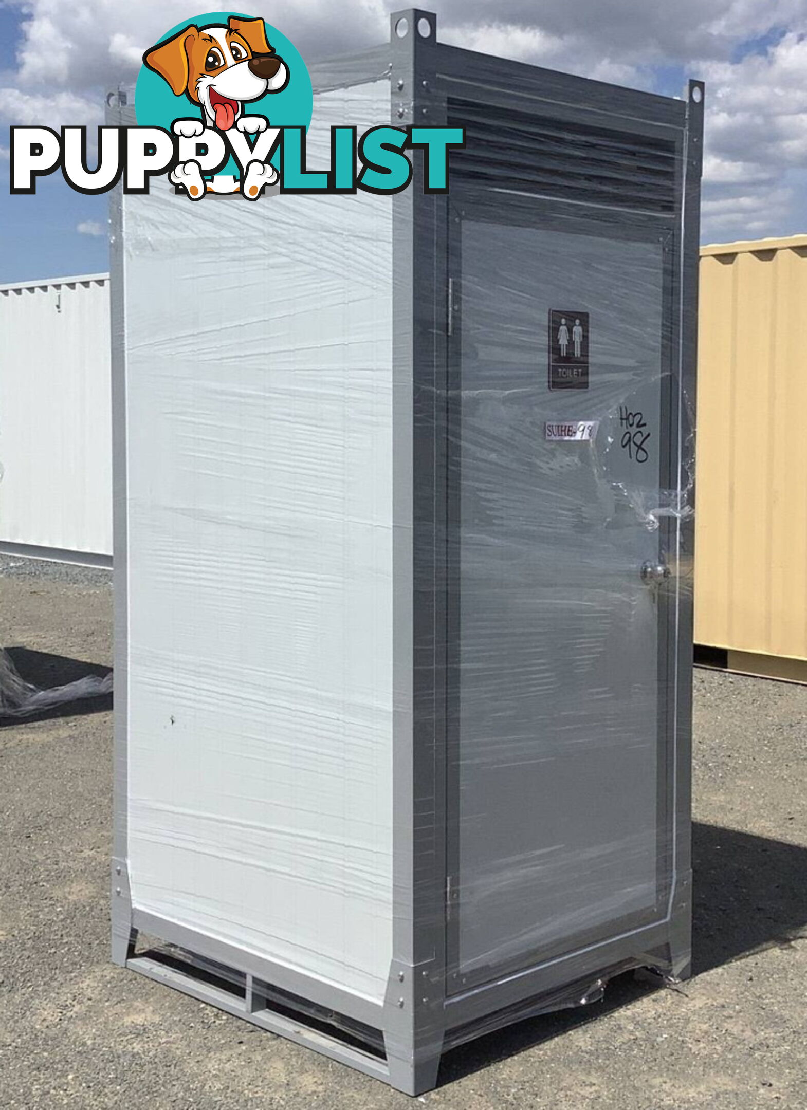 New Single Portable Toilet Restroom Block