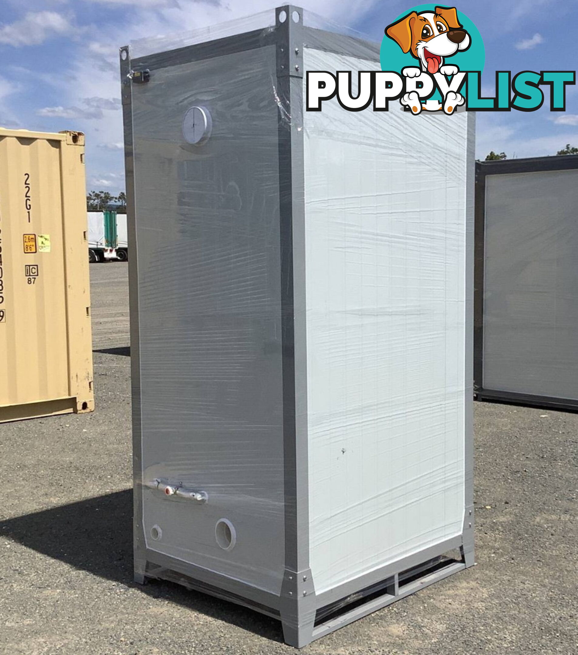 New Single Portable Toilet Restroom Block
