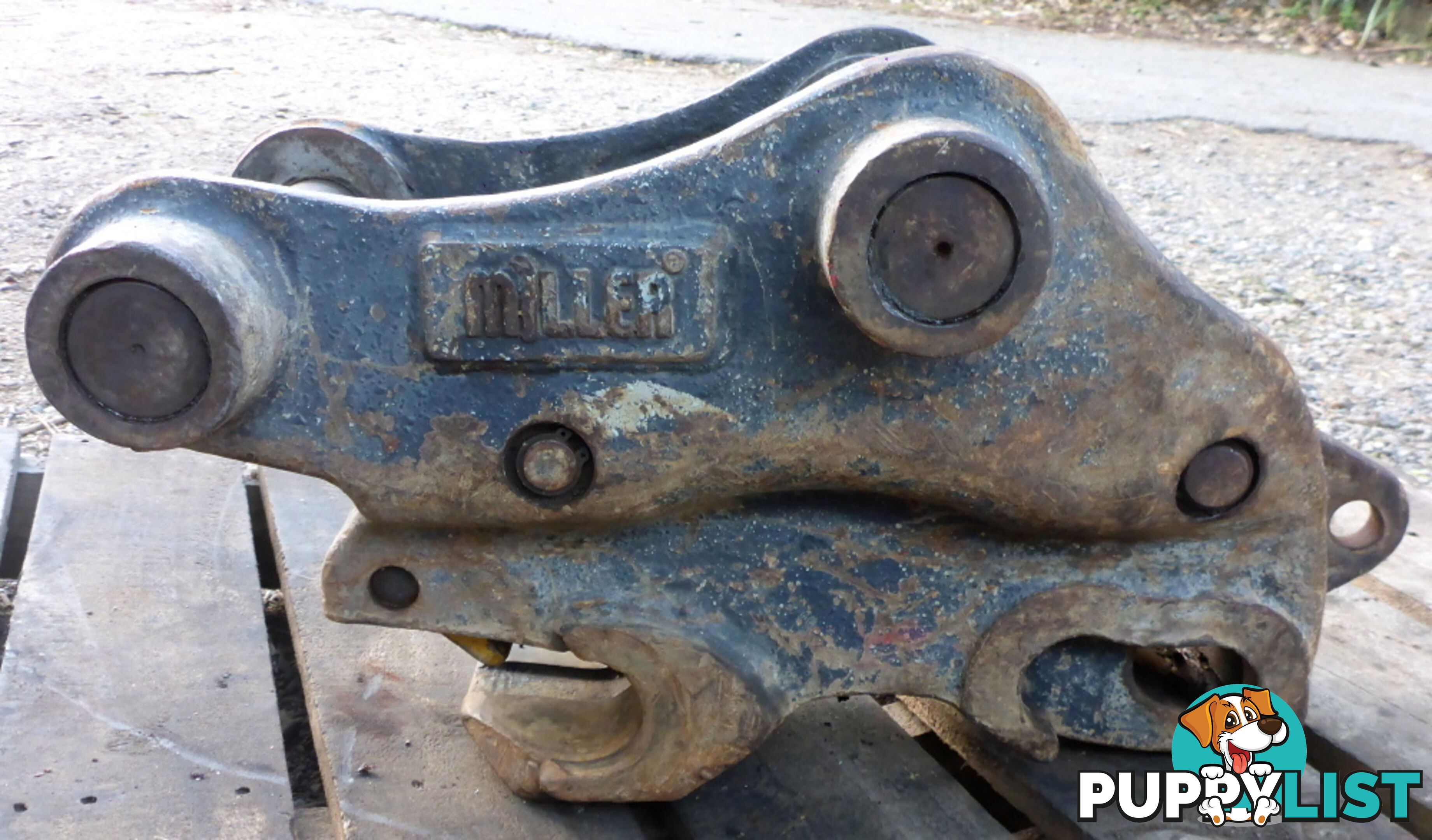 5-11 ton (60mm pin) Miller Hydraulic Excavator Quick Hitch Coupler