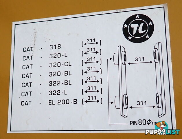 New 15-30 ton (80mm pin) Excavator Ripper suit Case, Cat, JCB, Kobelco, Komatsu, Sumitomo