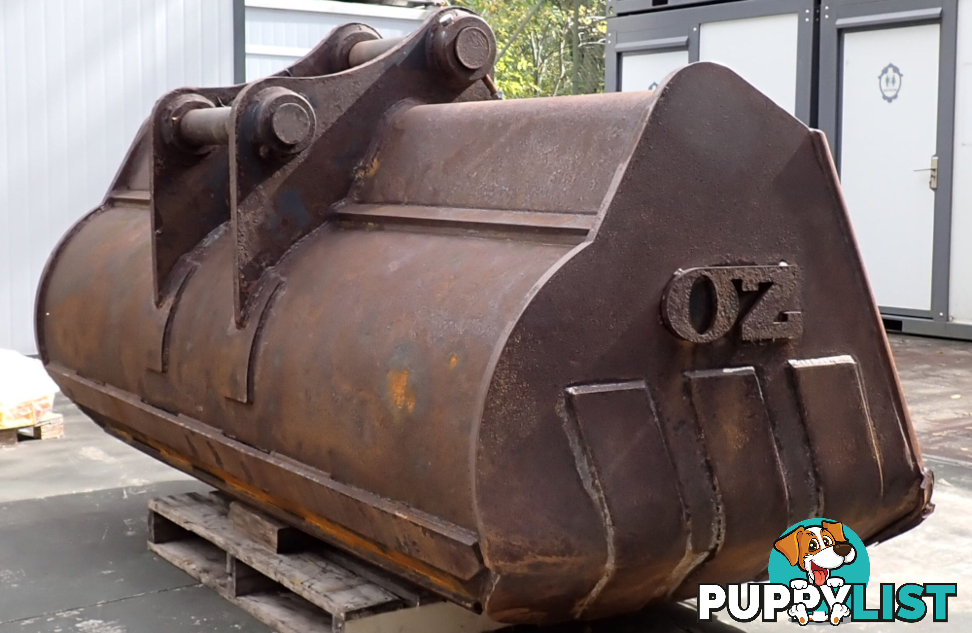 23-48 ton (100mm / 90mm pin) 2600mm OZ Excavator Mud Batter Bucket suit Cat 336