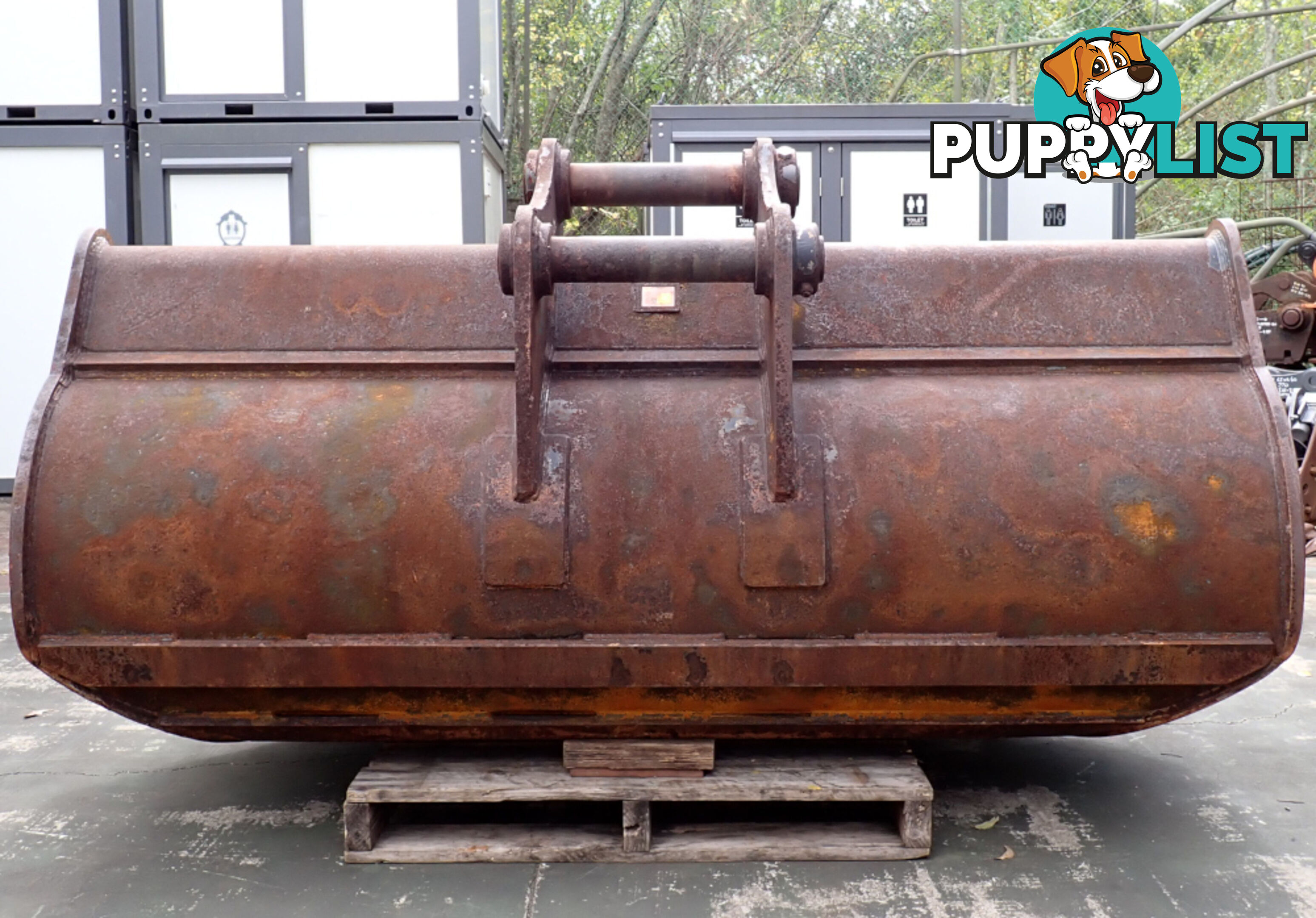 23-48 ton (100mm / 90mm pin) 2600mm OZ Excavator Mud Batter Bucket suit Cat 336