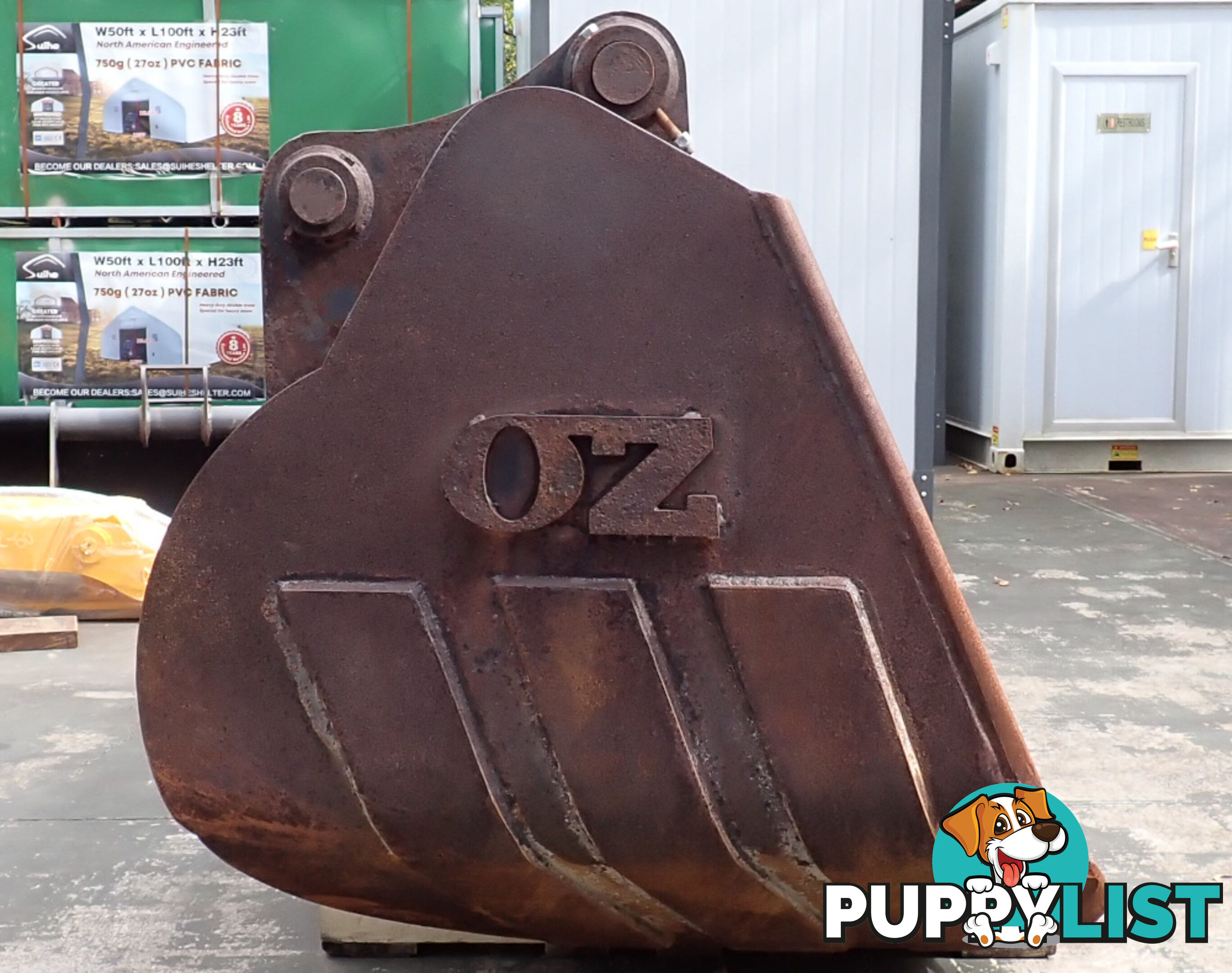 23-48 ton (100mm / 90mm pin) 2600mm OZ Excavator Mud Batter Bucket suit Cat 336