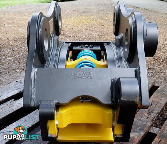 90mm pin Hitch grabs 80 & 90mm buckets, New Doherty D-Lock Quick Hitch
