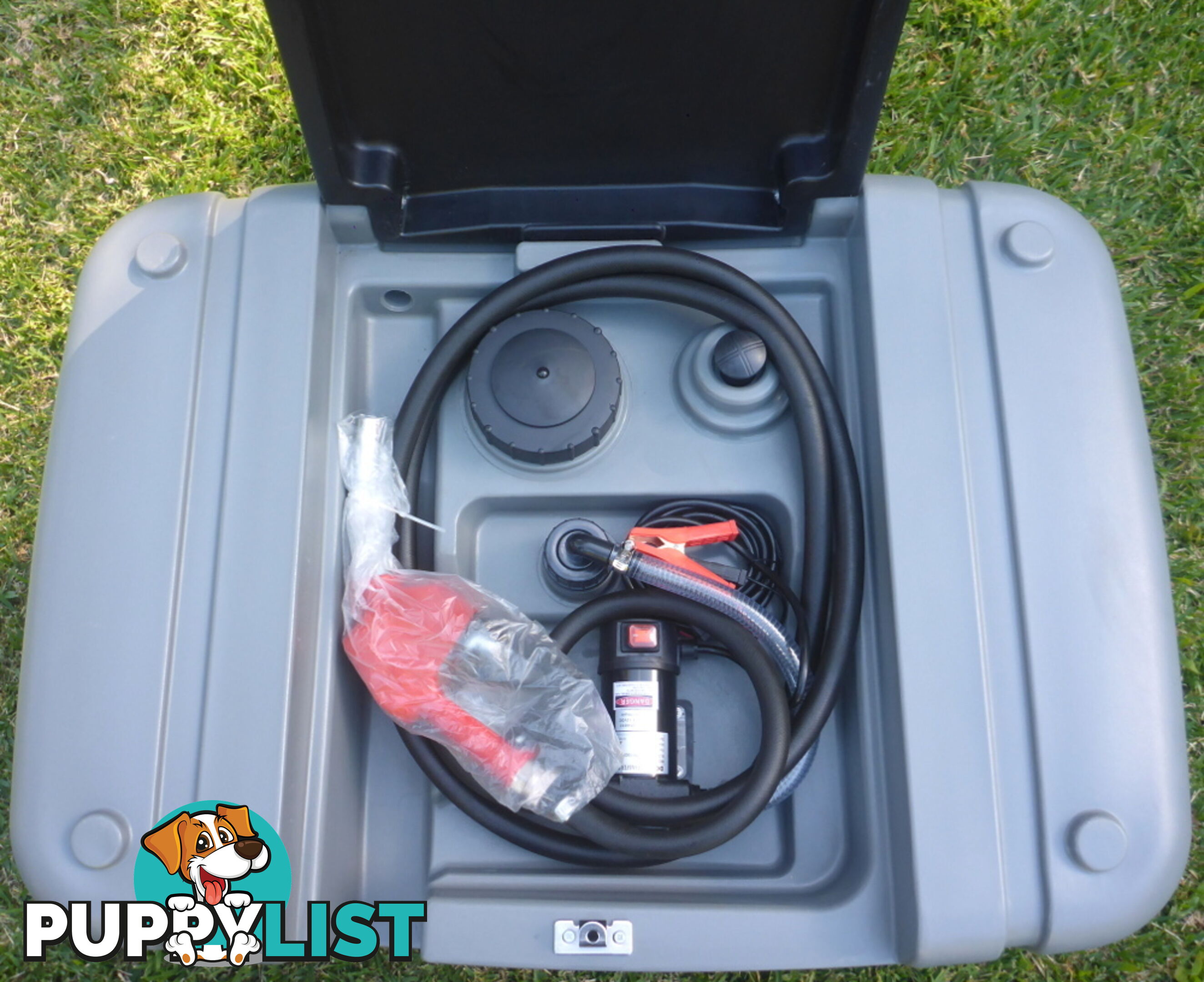 New 200L Diesel Fuel Cell Tank with 12v Pump & Bowser trigger