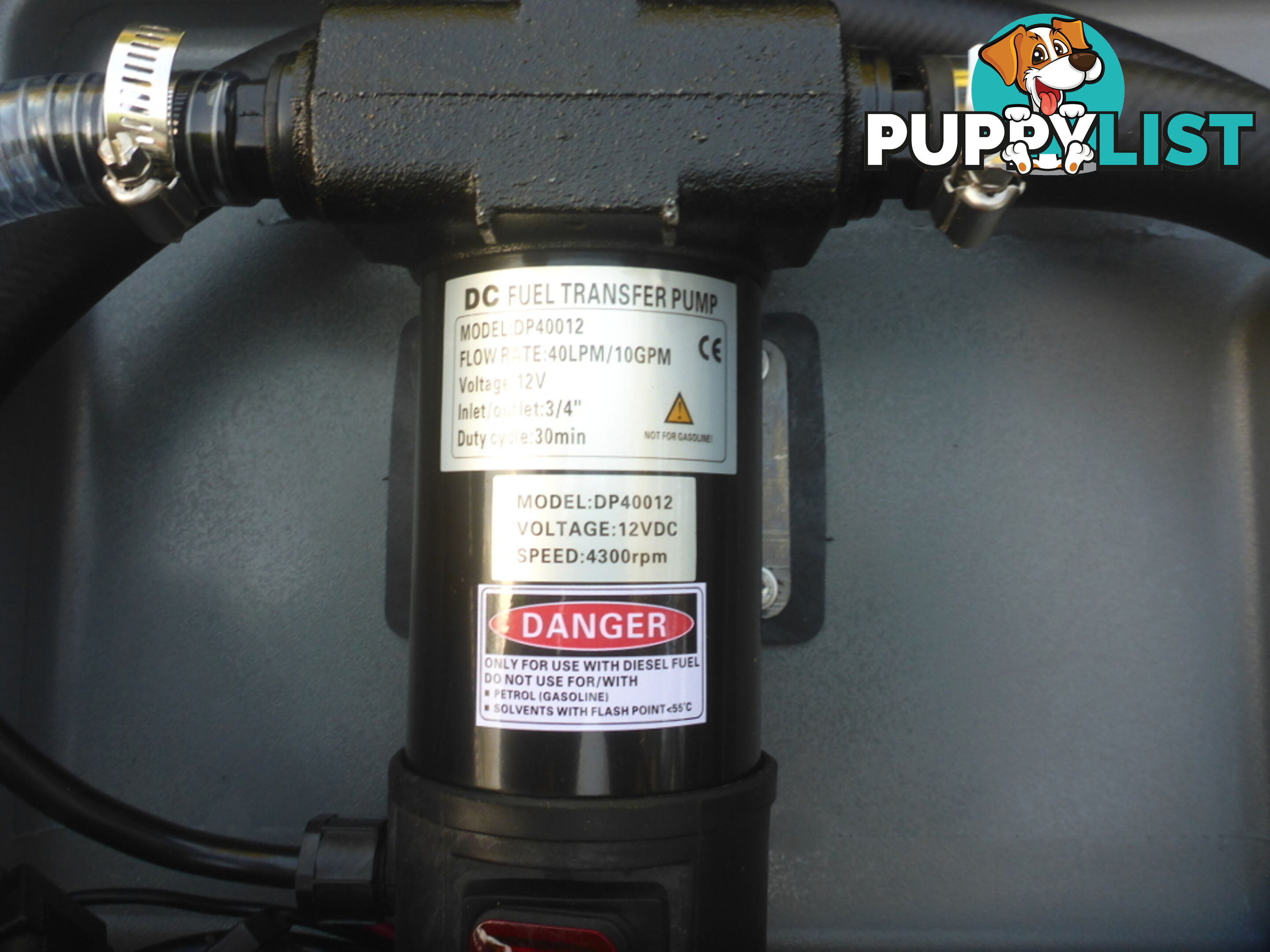 New 200L Diesel Fuel Cell Tank with 12v Pump & Bowser trigger
