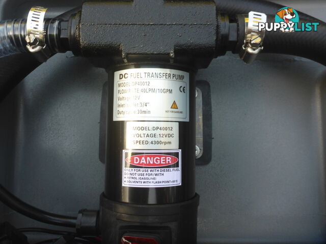 New 200L Diesel Fuel Cell Tank with 12v Pump & Bowser trigger