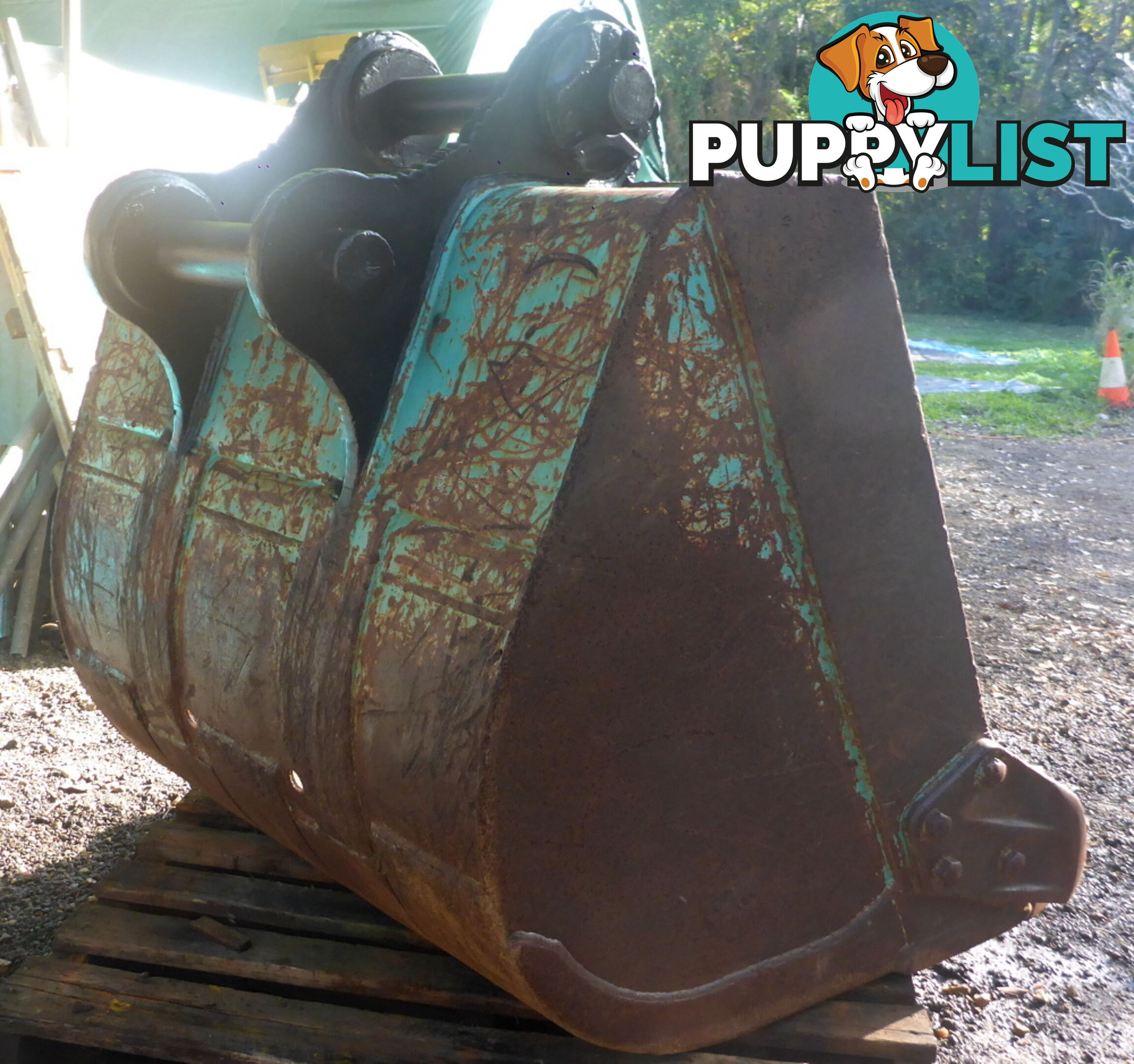 15-30 ton (80mm pin) 1200mm Kobelco Excavator GP Digging Bucket with Sidecutters