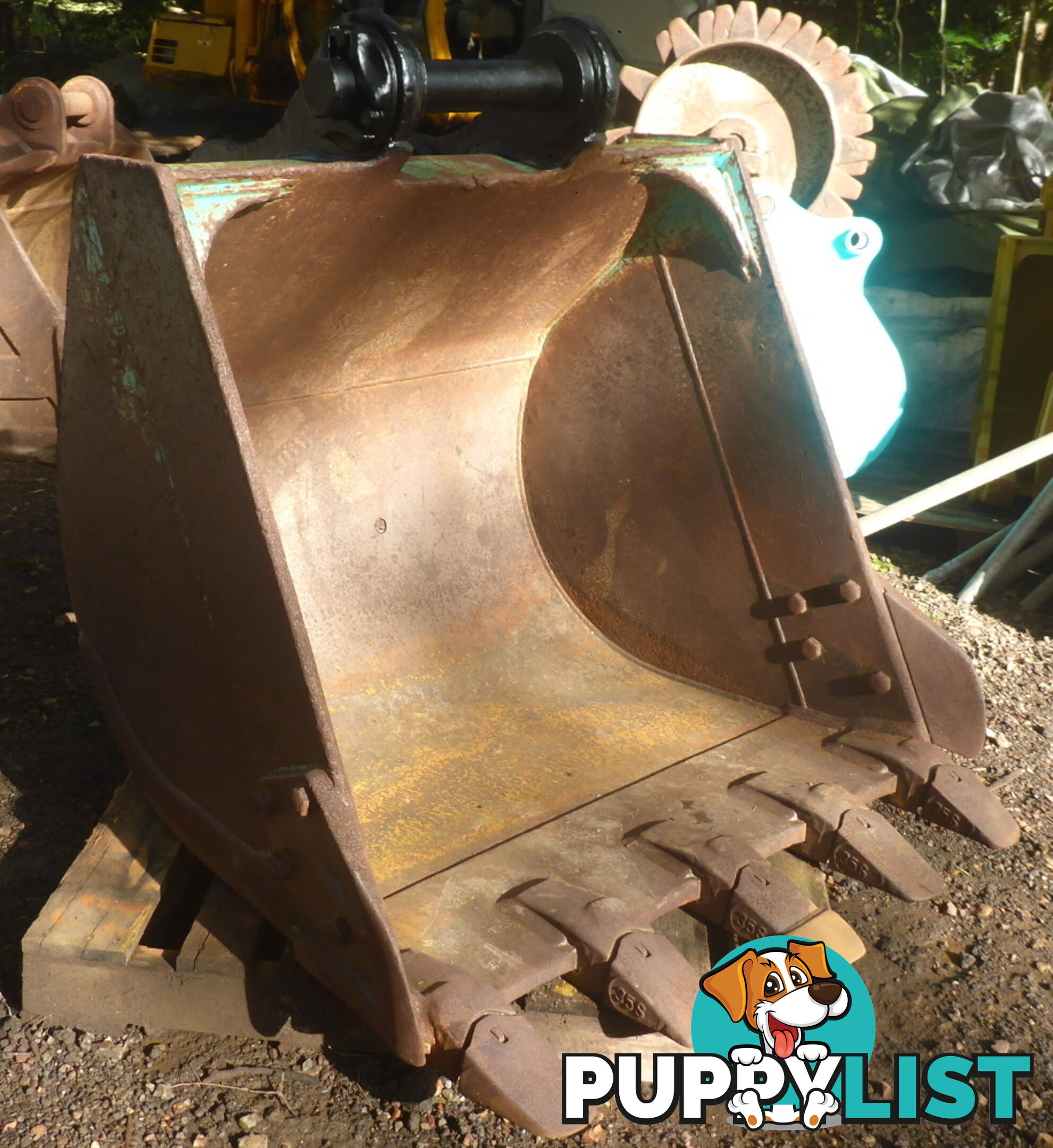 15-30 ton (80mm pin) 1200mm Kobelco Excavator GP Digging Bucket with Sidecutters