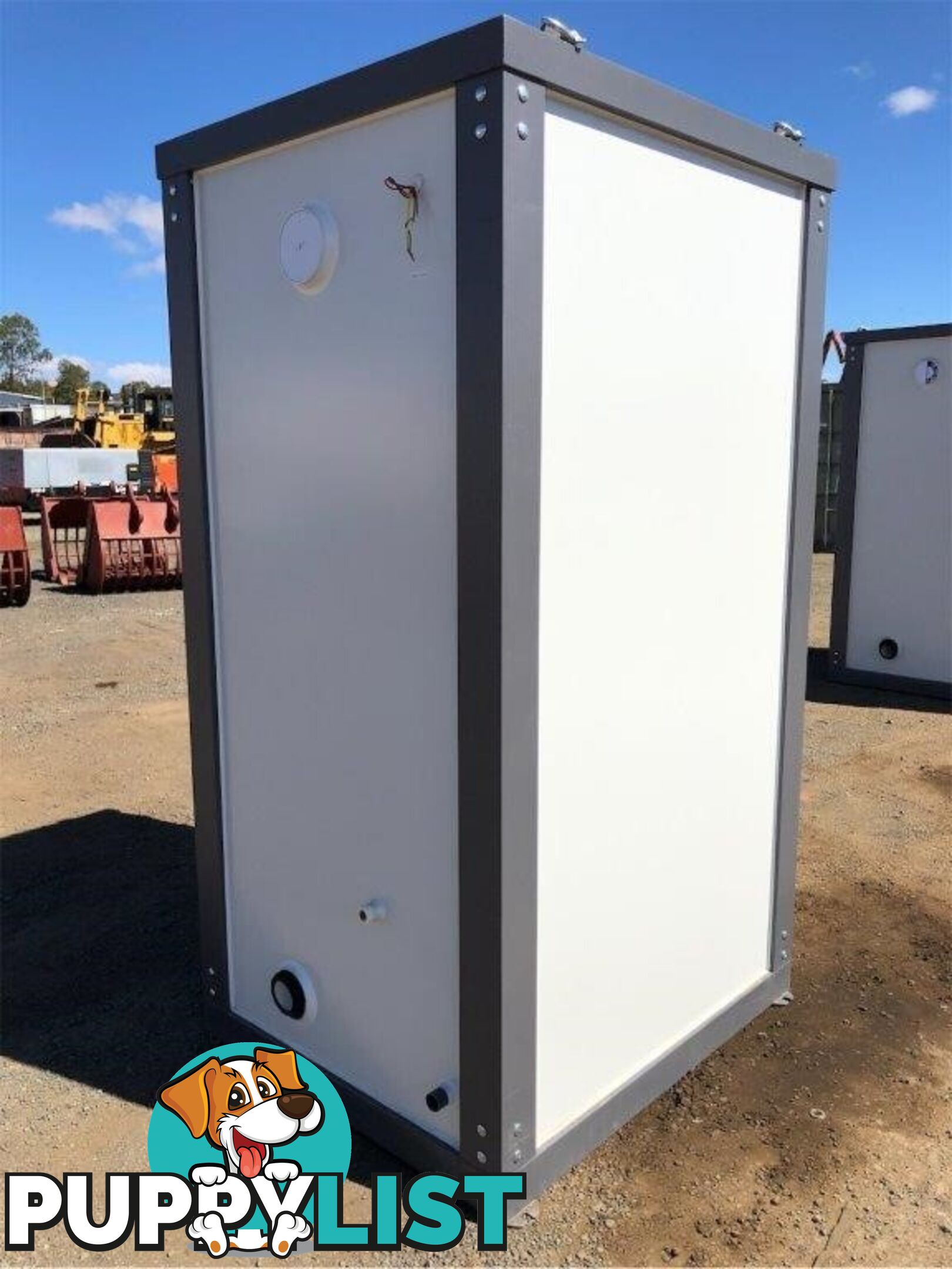 New Single Portable Toilet Restroom Block