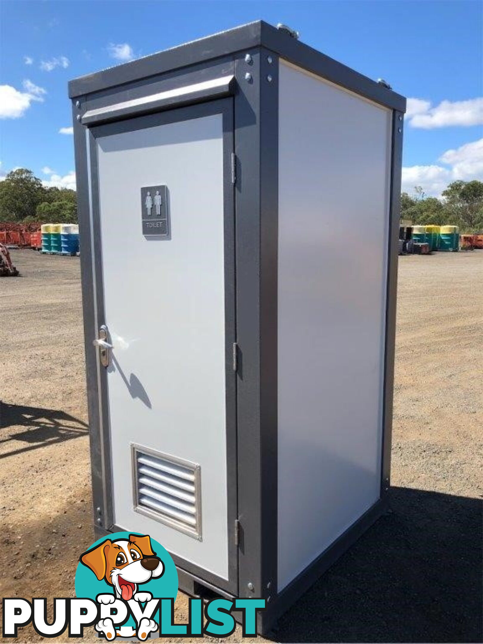 New Single Portable Toilet Restroom Block