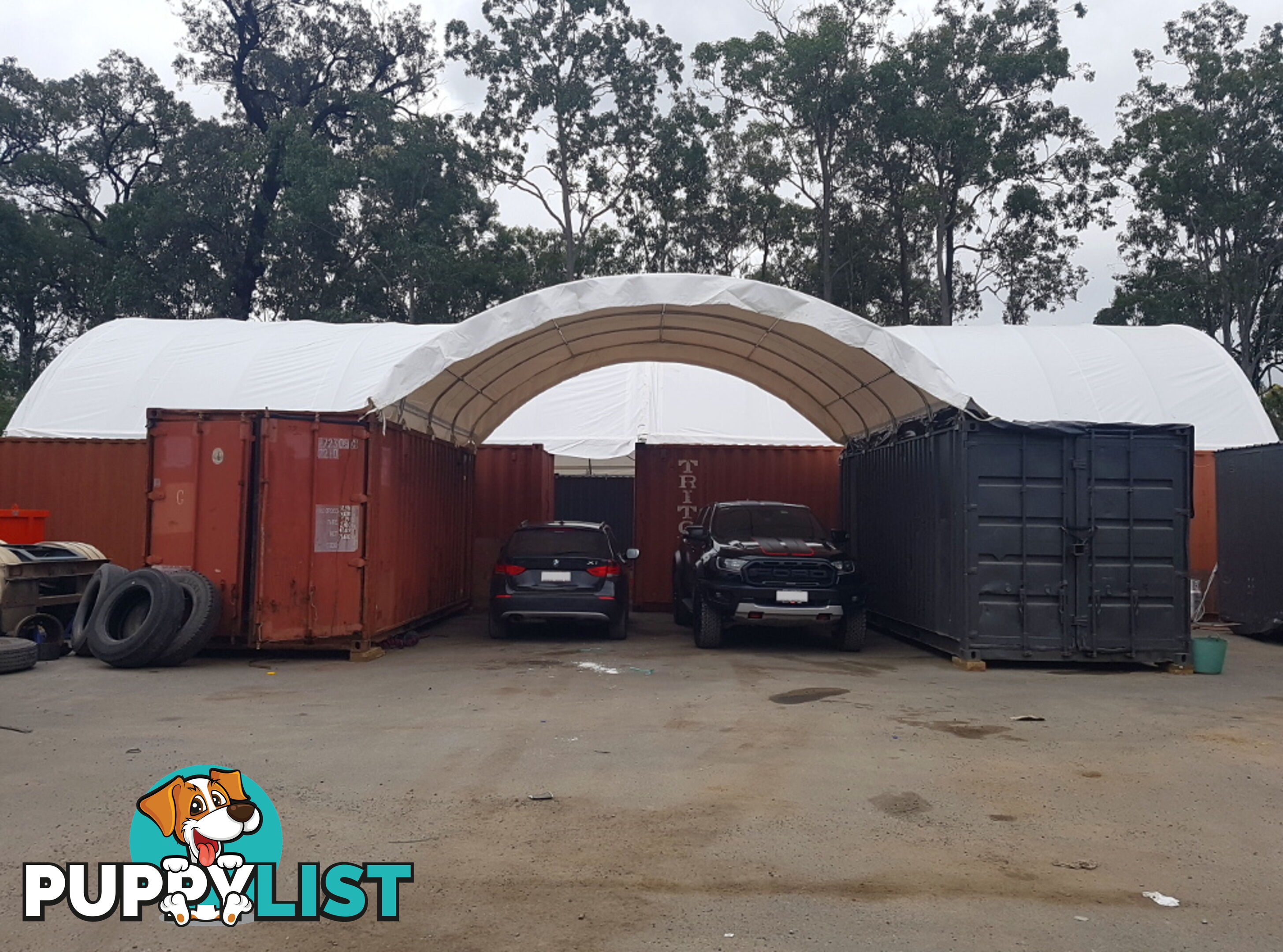 New 6m x 6m Container Shelter Workshop Igloo Dome