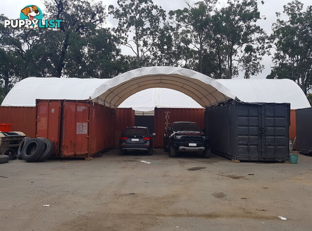 New 6m x 6m Container Shelter Workshop Igloo Dome