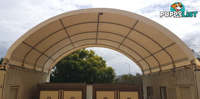 New 6m x 6m Container Shelter Workshop Igloo Dome