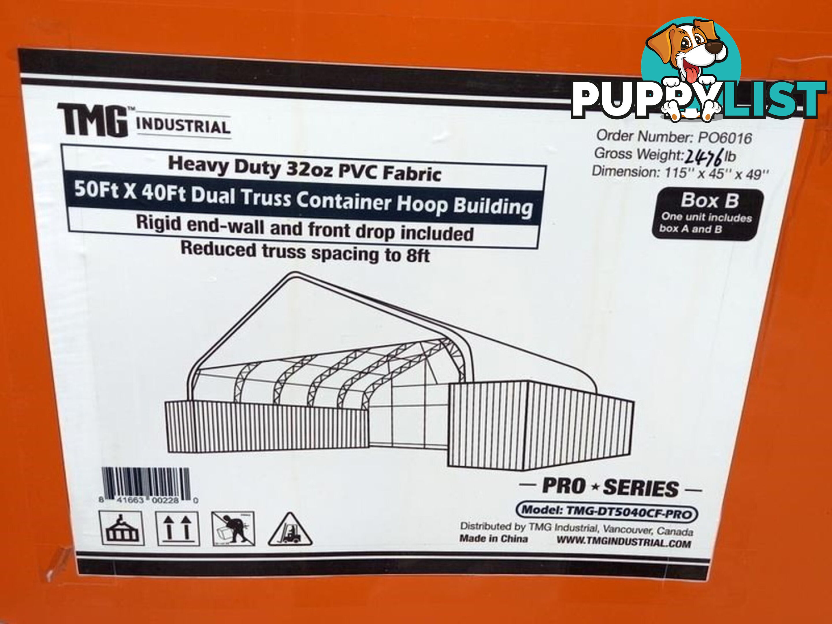 New 15m x 12m Double Trussed Container Shelter Workshop Igloo Dome with EndWalls