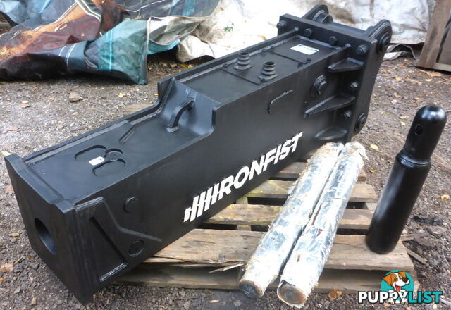 New 9-20 ton Ironfist Excavator Hydraulic Silenced Hammer Rock Breaker