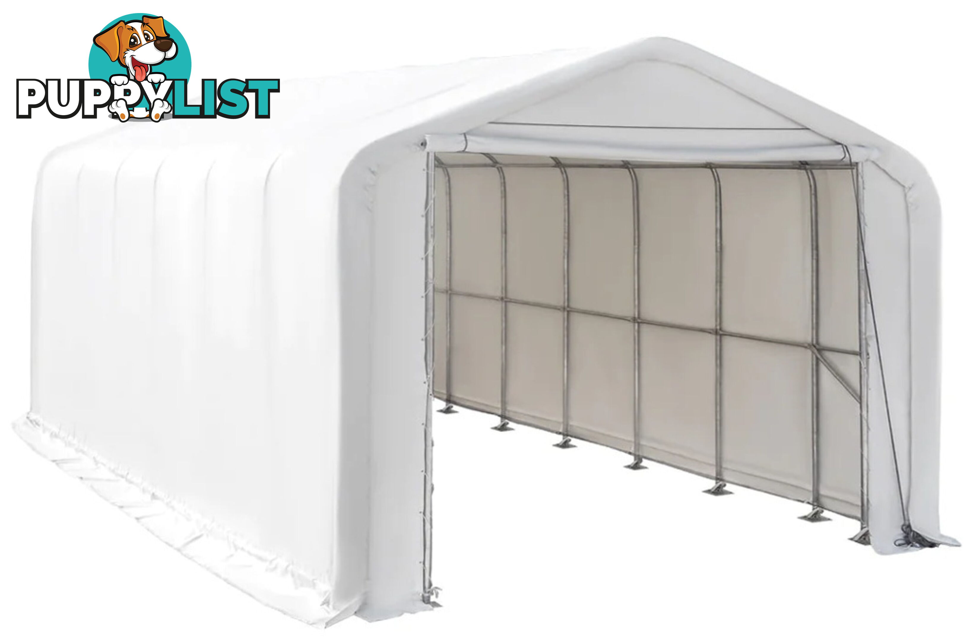 50m2 Motorhome / RV / Caravan / Boat Storage Shelter Building 5.5m x 9m x 5.3m