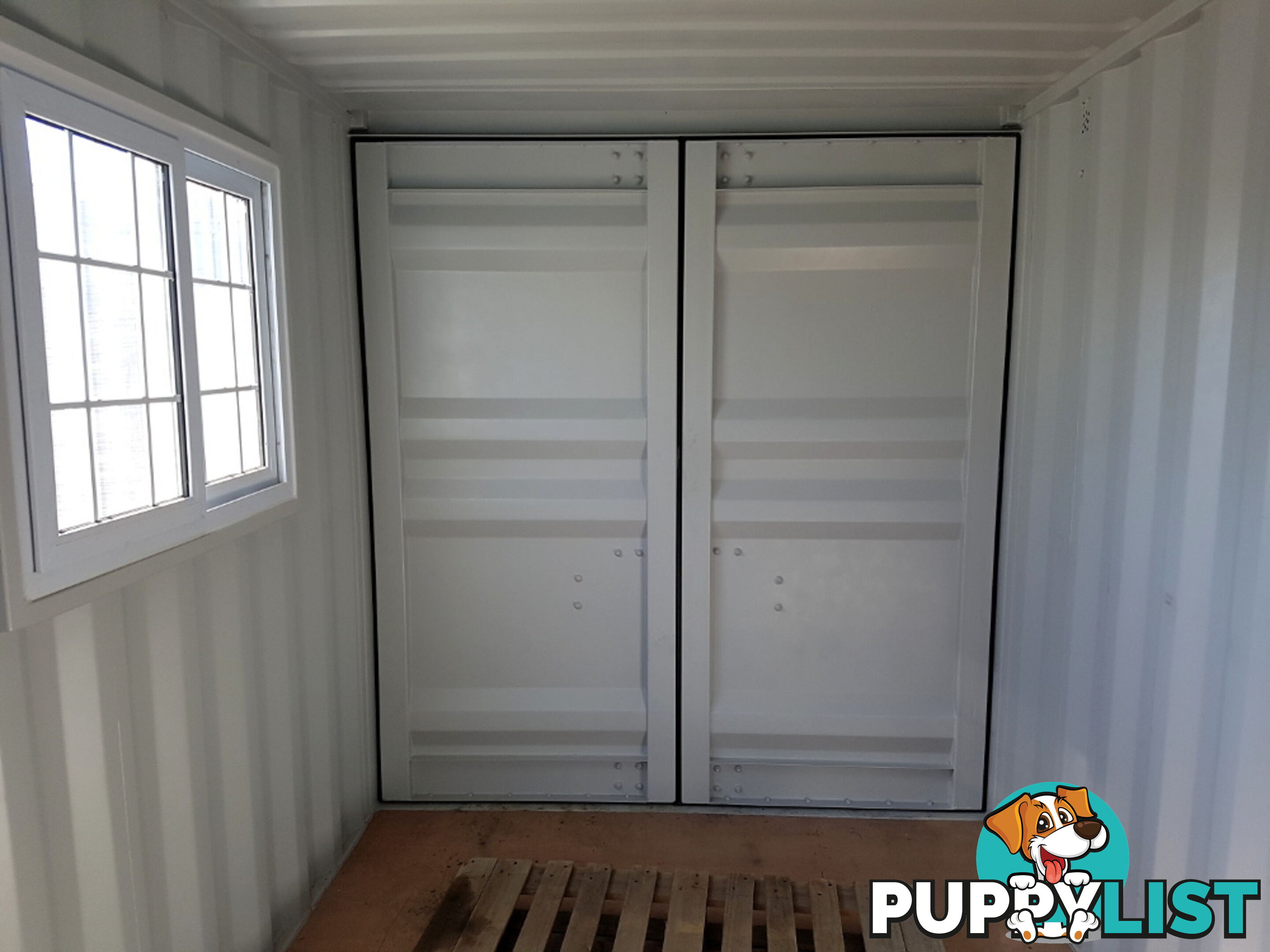 New 12ft Shipping Container with side Door & Window