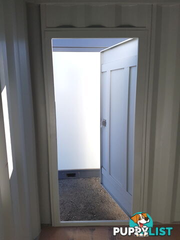 New 12ft Shipping Container with side Door & Window
