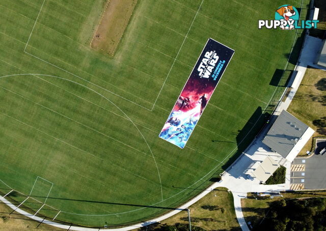 World's Largest Star Wars Poster 40m x 10m (400m2)