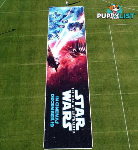 World's Largest Star Wars Poster 40m x 10m (400m2)