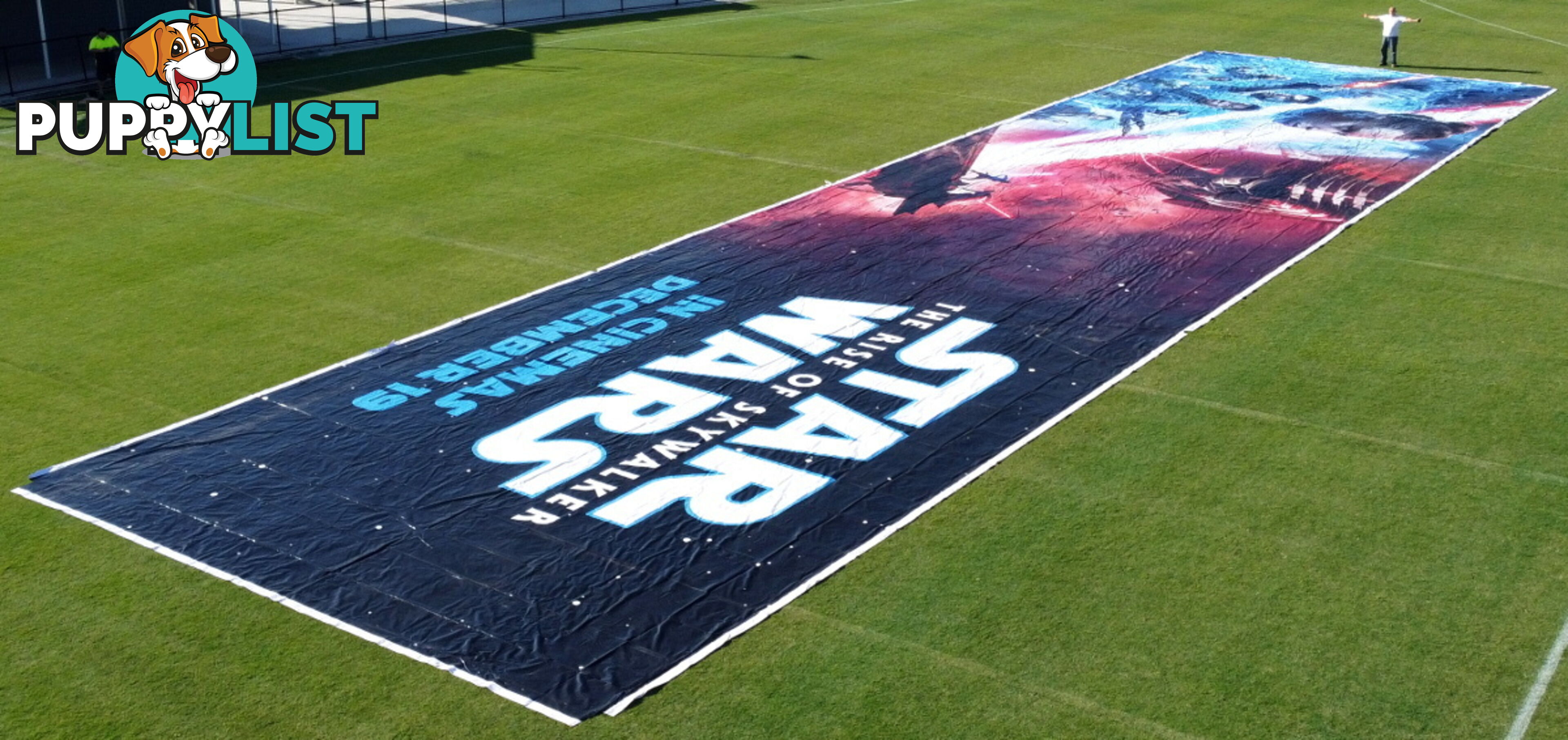 World's Largest Star Wars Poster 40m x 10m (400m2)