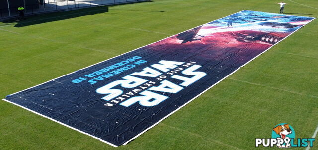 World's Largest Star Wars Poster 40m x 10m (400m2)