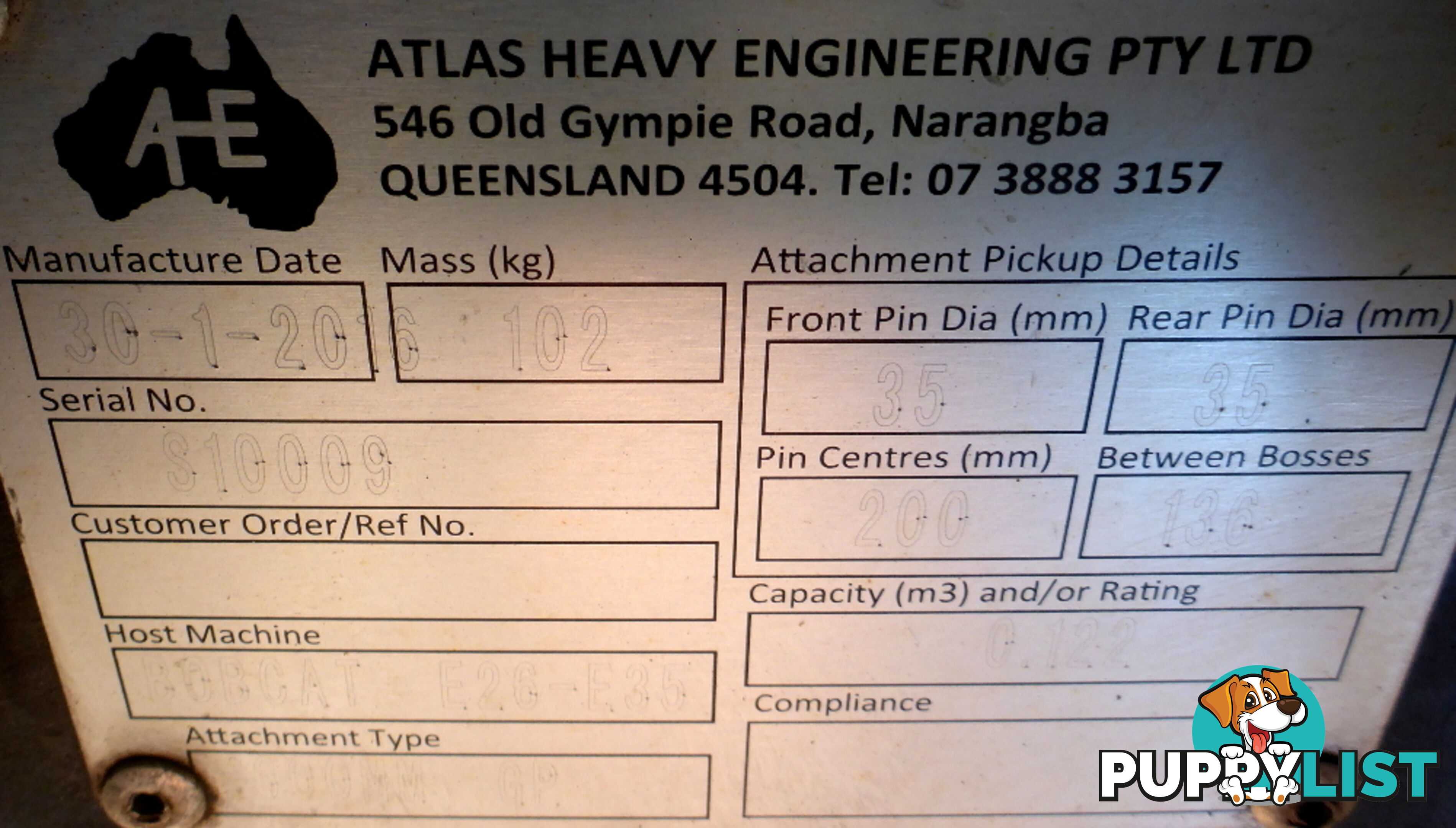 New 1.5-4 ton (35mm pin) 600mm AHE Excavator Digging GP Bucket (high capacity)