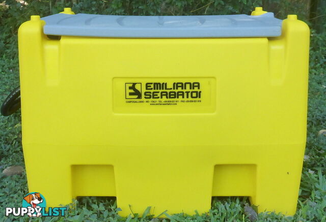 New Italian 220L Diesel Fuel Cell Tank with 12v Pump & Bowser trigger