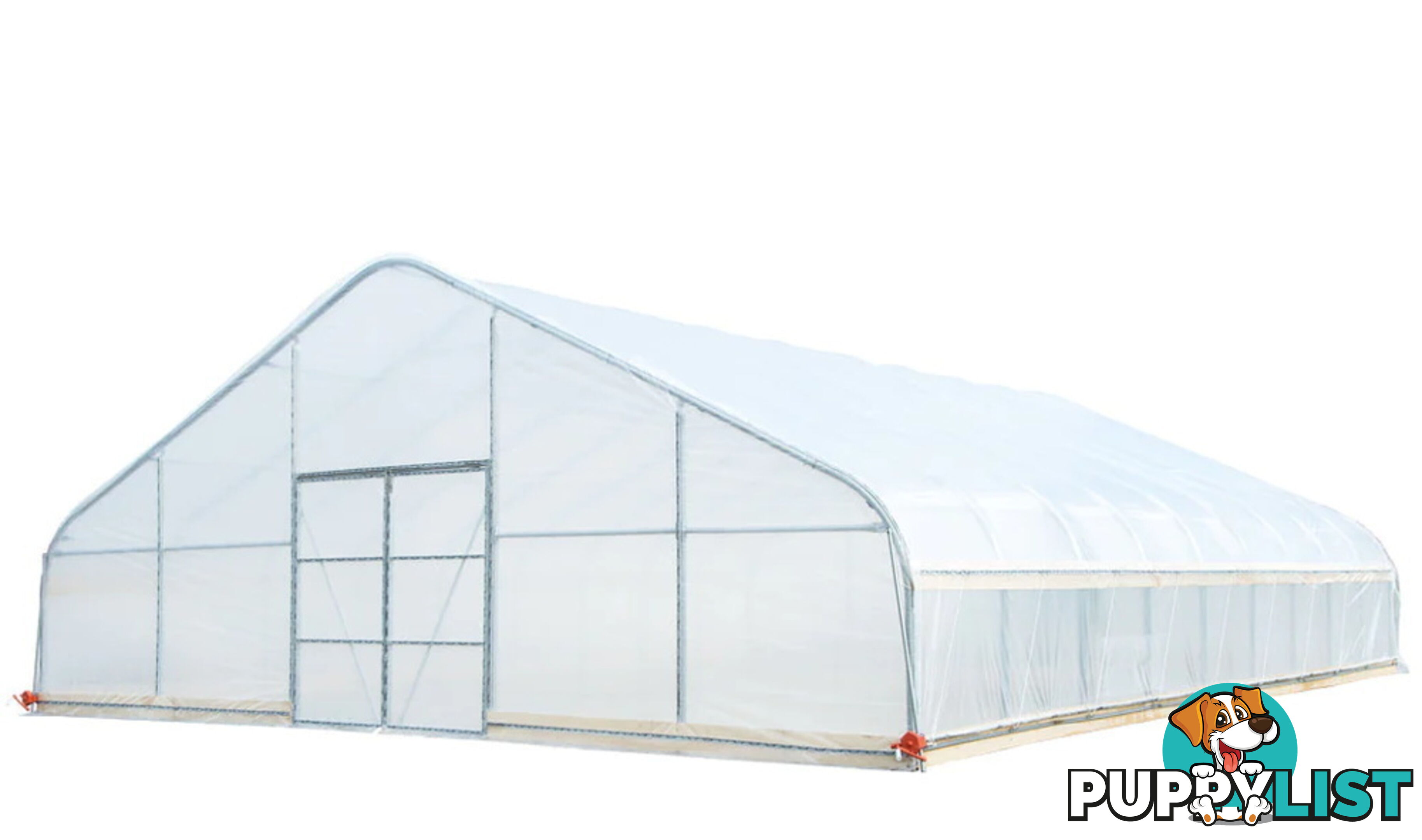 Huge 9.15m x 11.7m (107m2) Greenhouse Tunnel Building Grow Tent