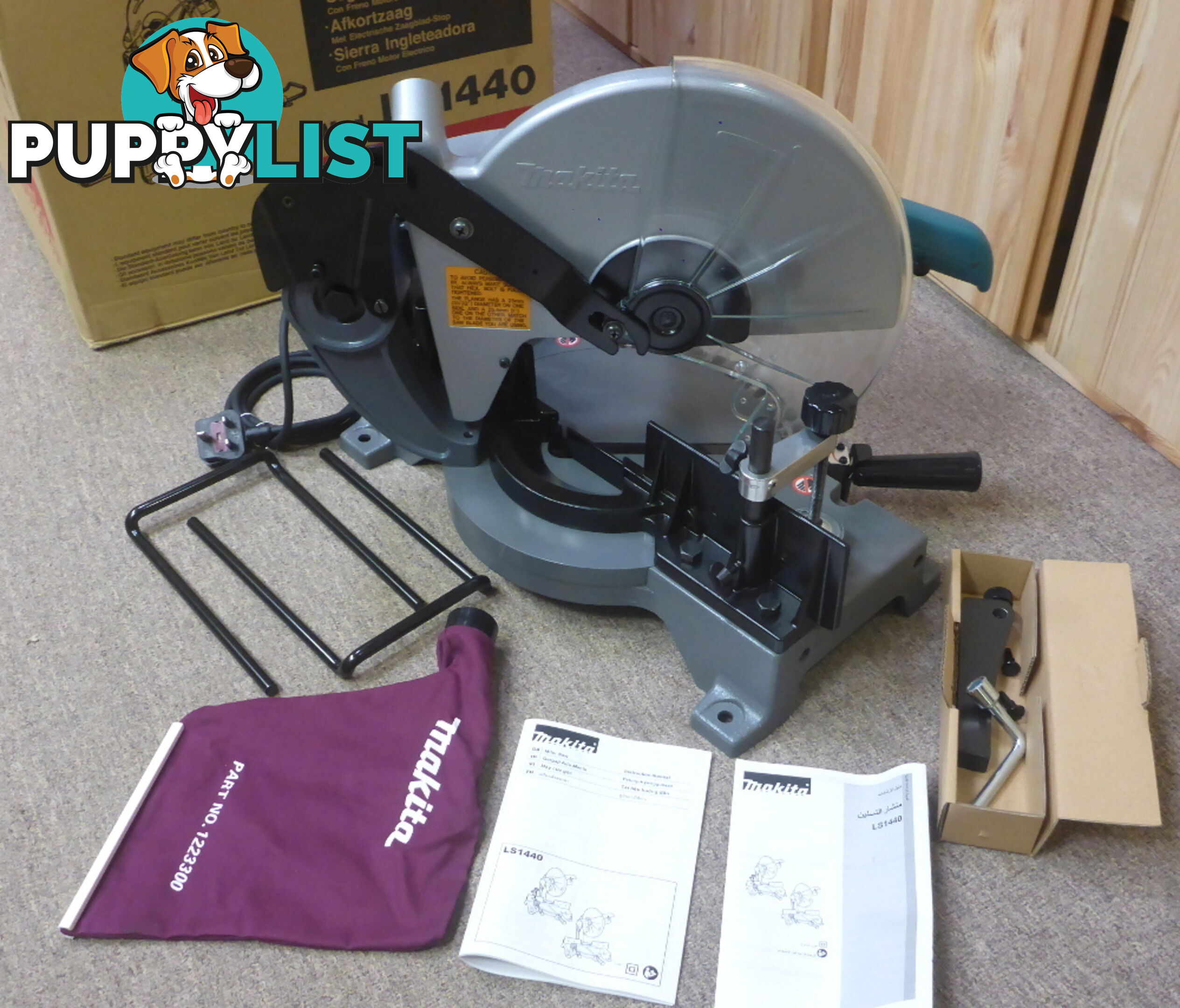 New Makita LS1440 355mm (14") Mitre / Drop Saw $760 off RRP