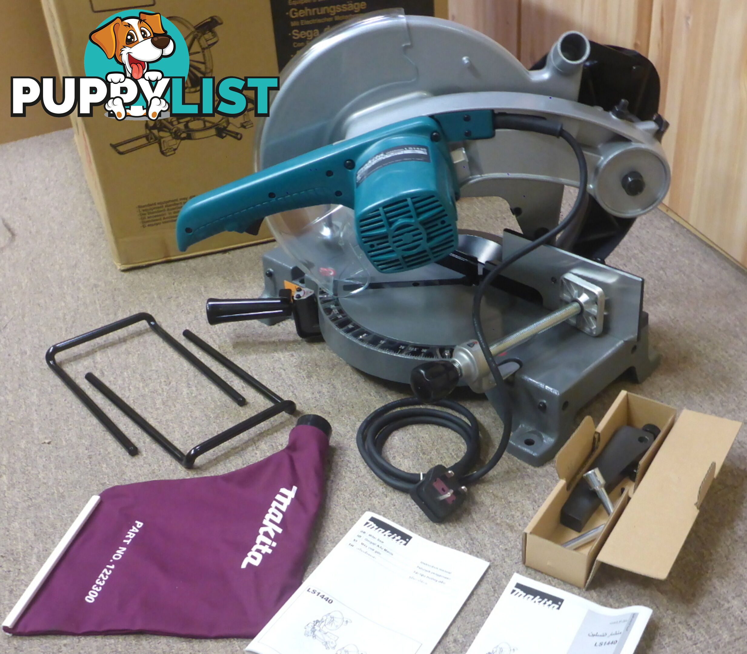 New Makita LS1440 355mm (14") Mitre / Drop Saw $760 off RRP