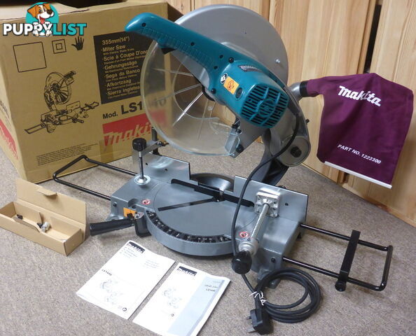 New Makita LS1440 355mm (14") Mitre / Drop Saw $760 off RRP