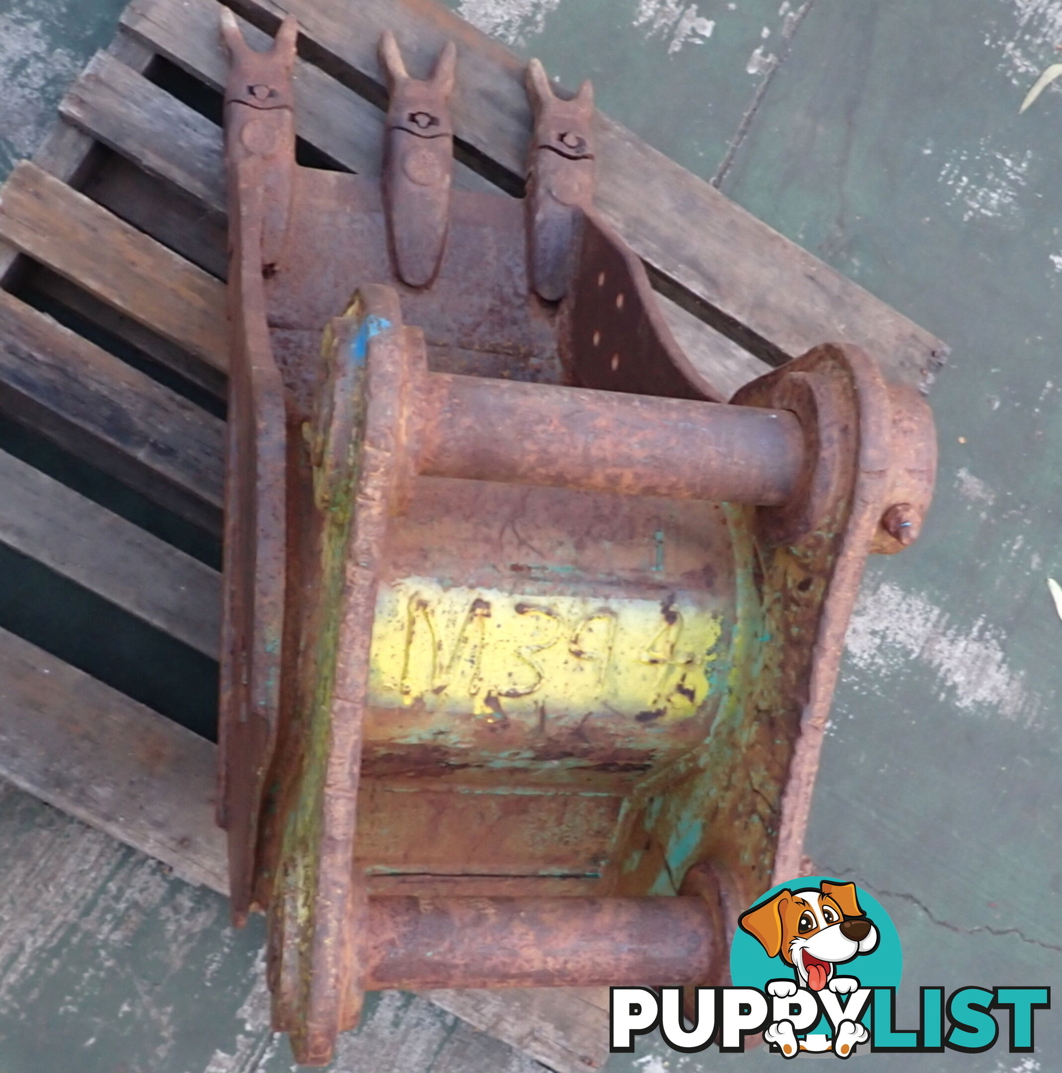 9-20 ton (65mm pin) ECH 450mm Heavy Duty Excavator Trenching Bucket