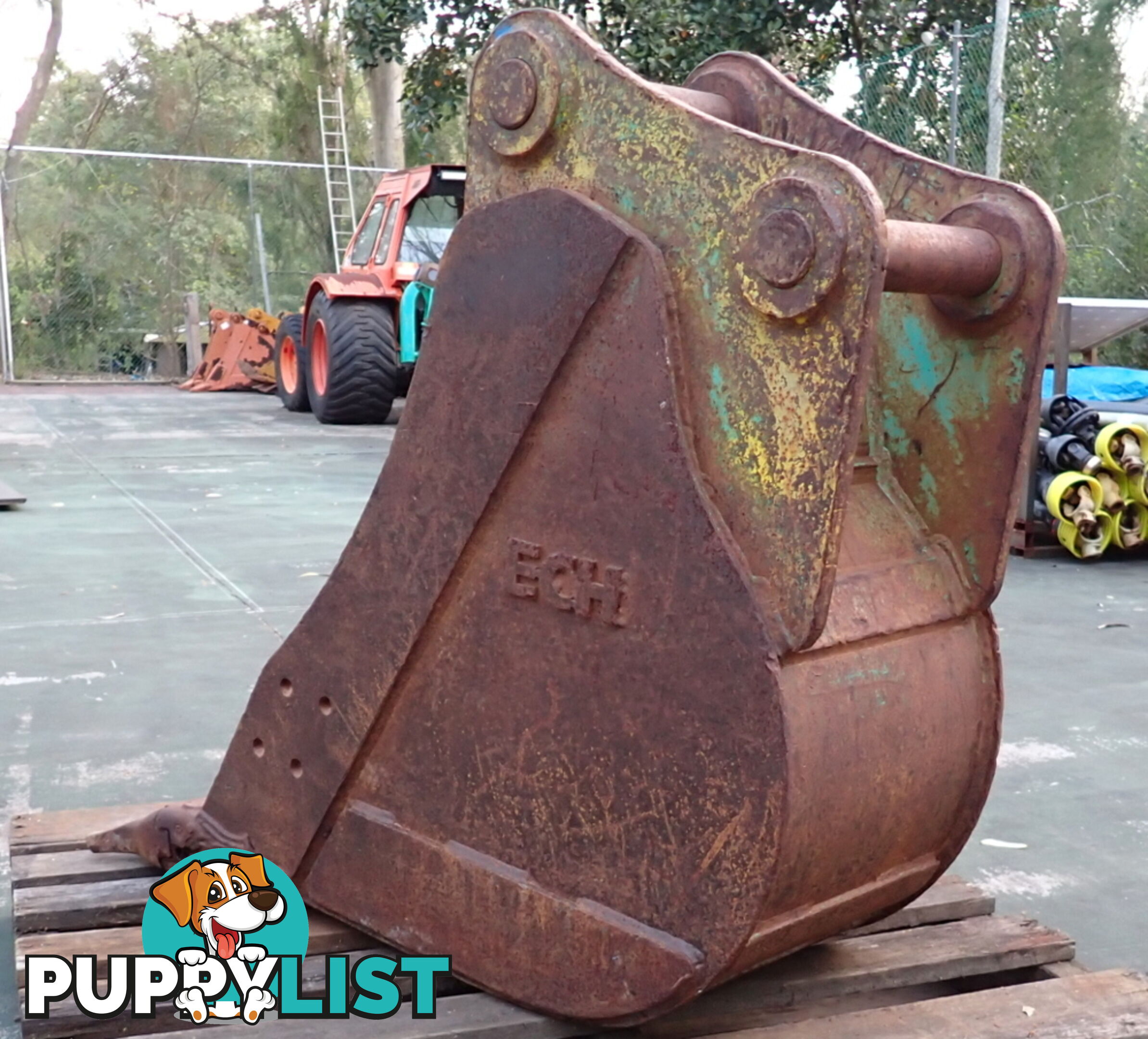 9-20 ton (65mm pin) ECH 450mm Heavy Duty Excavator Trenching Bucket