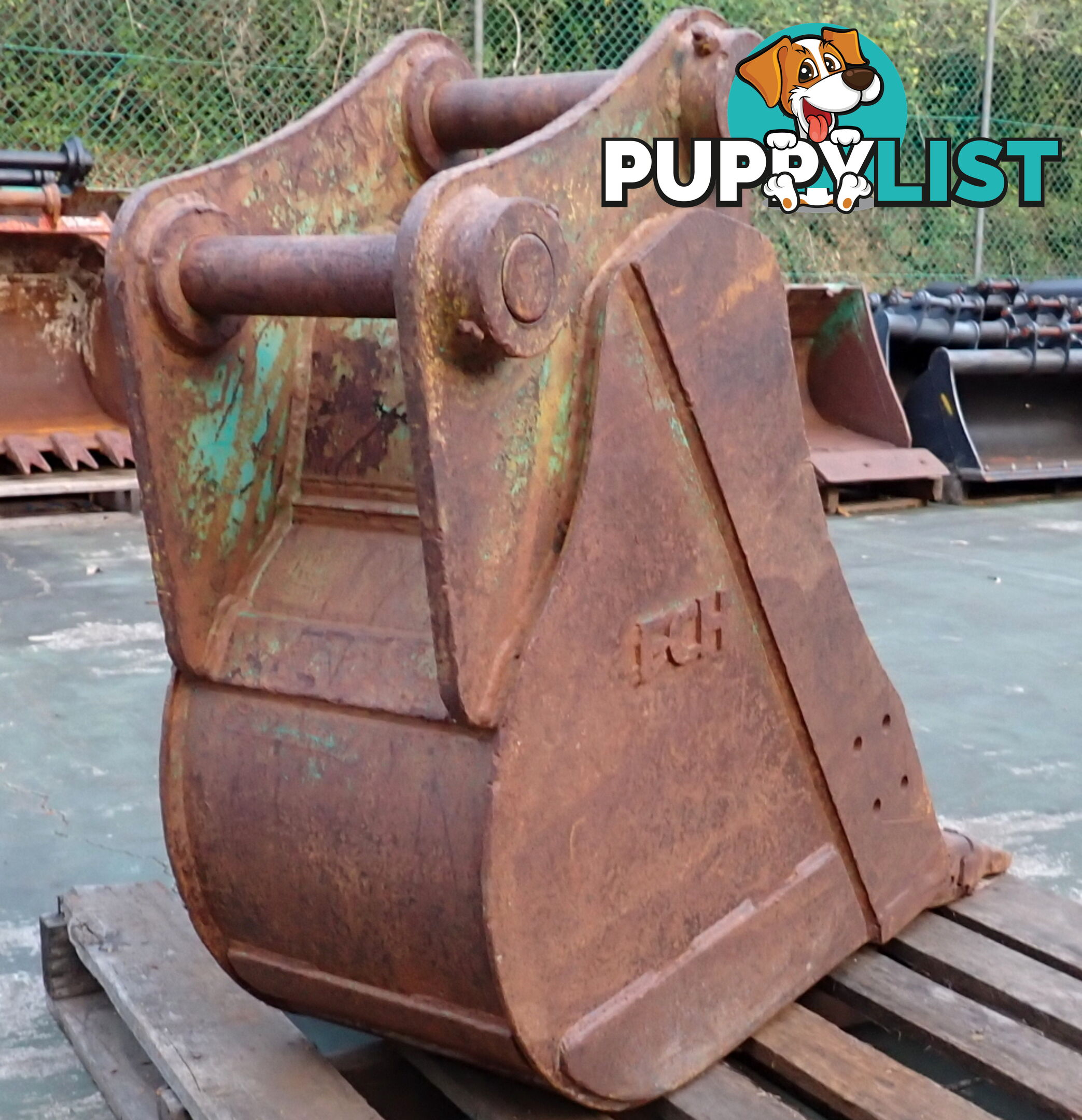 9-20 ton (65mm pin) ECH 450mm Heavy Duty Excavator Trenching Bucket