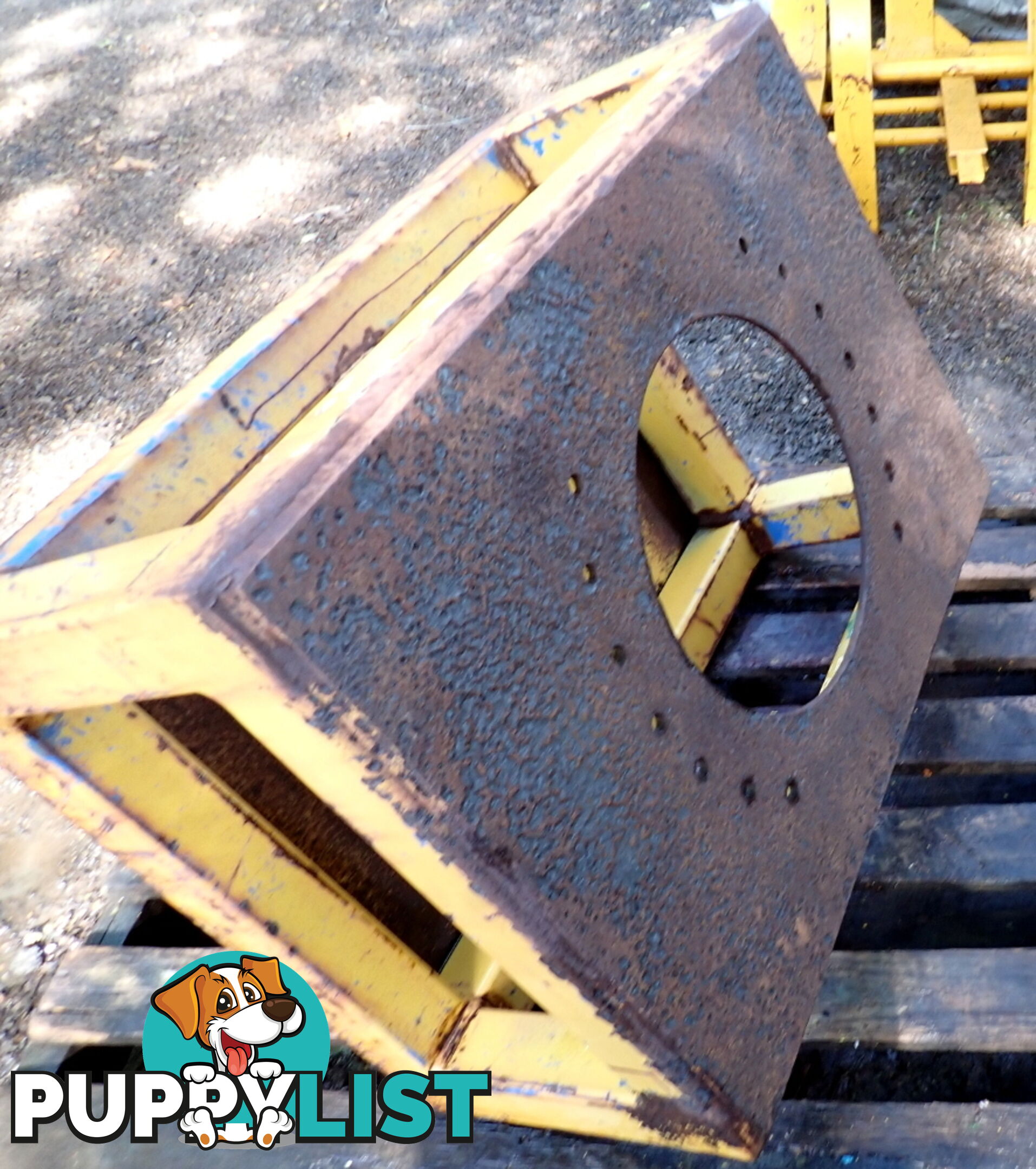 12-23 ton (70mm pin) Excavator Headstock Hitch Mounting Plate suit Cat