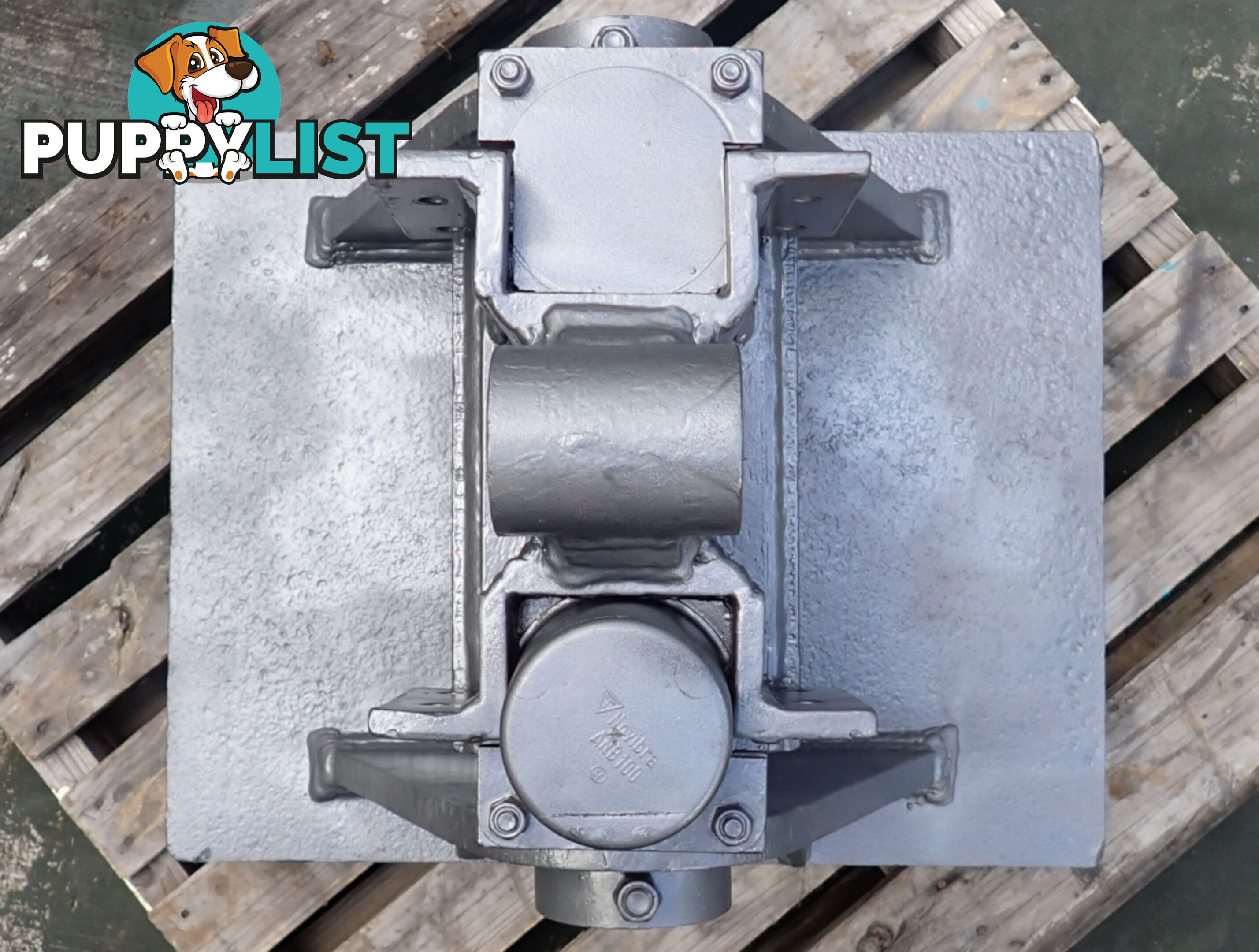 30-50 ton (100mm pin) OZ Buckets Excavator Auger Headstock Hitch Mount