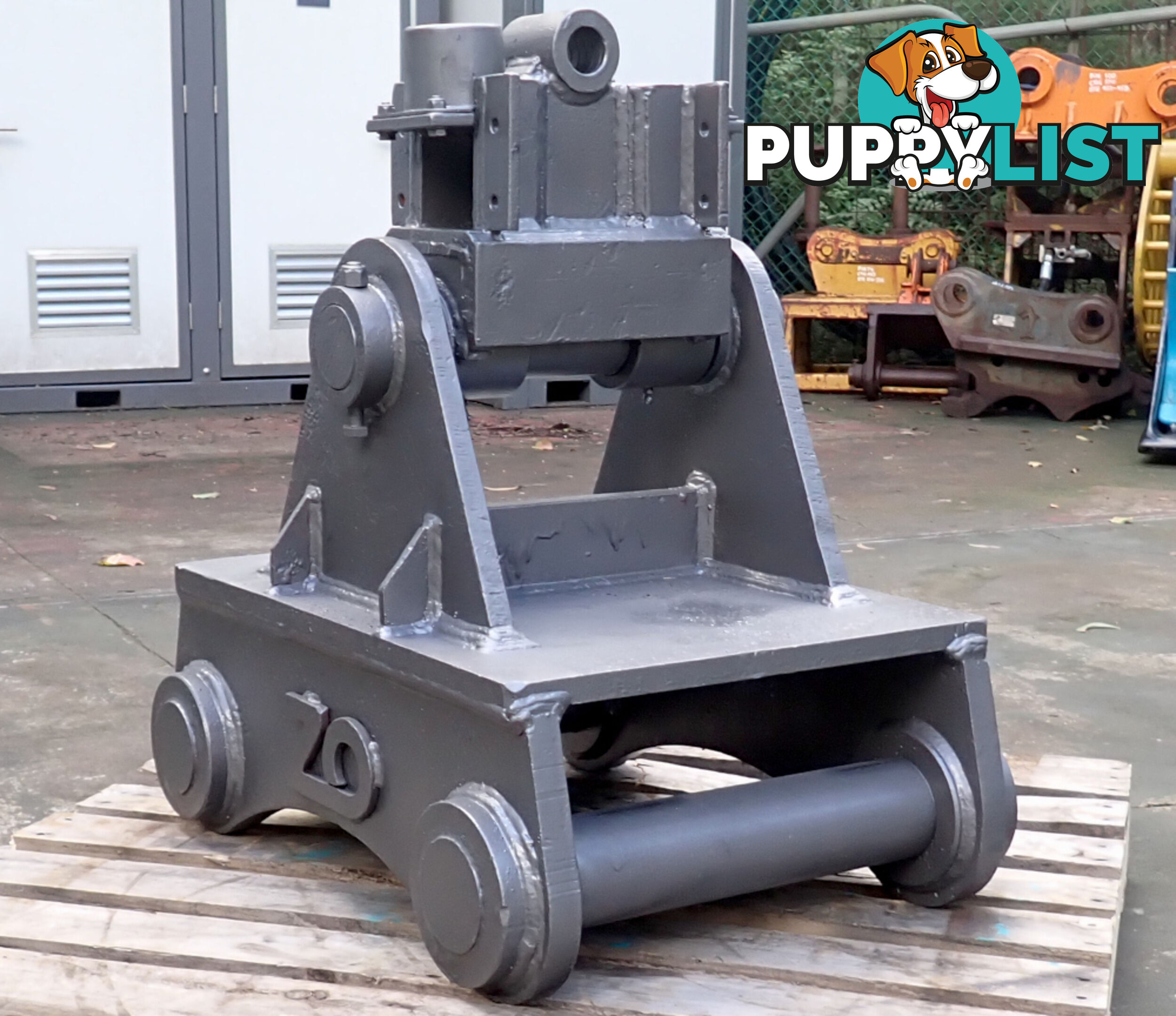 30-50 ton (100mm pin) OZ Buckets Excavator Auger Headstock Hitch Mount