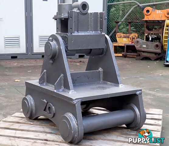 30-50 ton (100mm pin) OZ Buckets Excavator Auger Headstock Hitch Mount