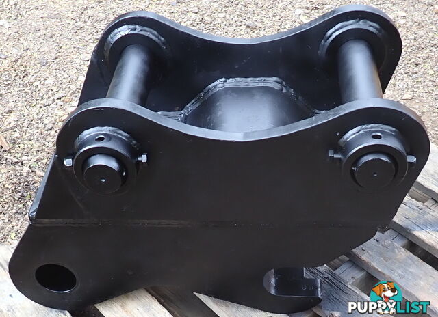 Use 80mm Pin Buckets on 70mm Excavator, Adaptor Manual Quick Hitch Coupling