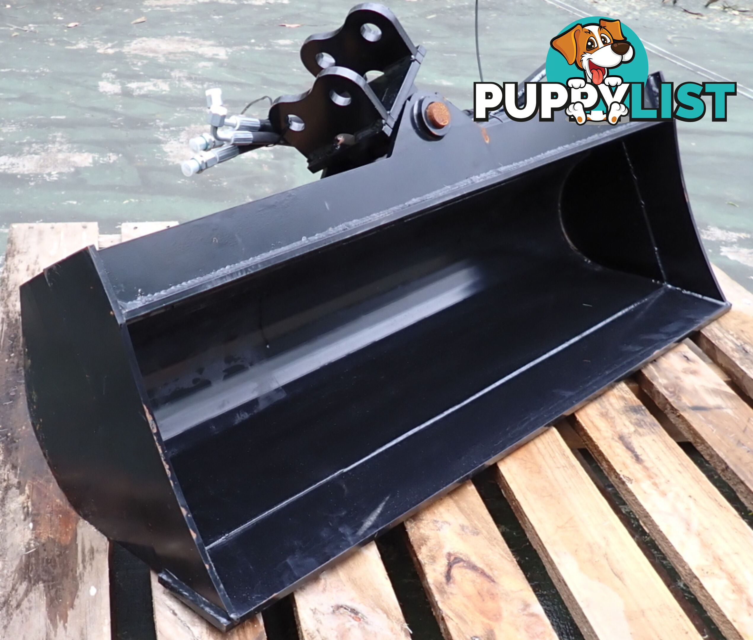 0.8-1.7 ton (25mm pin) 1000mm Excavator Tilting Mud Batter Bucket