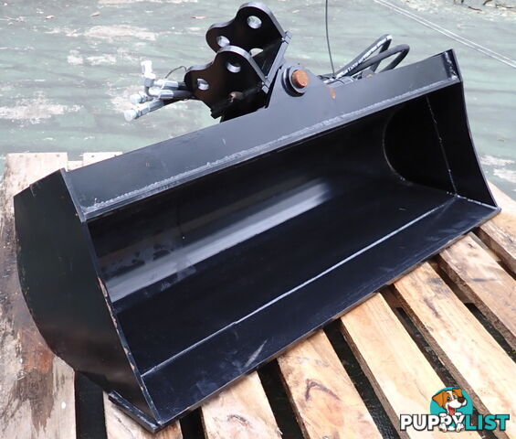 0.8-1.7 ton (25mm pin) 1000mm Excavator Tilting Mud Batter Bucket