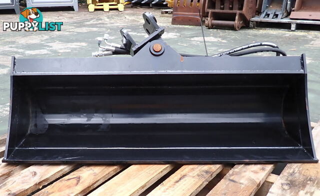 0.8-1.7 ton (25mm pin) 1000mm Excavator Tilting Mud Batter Bucket