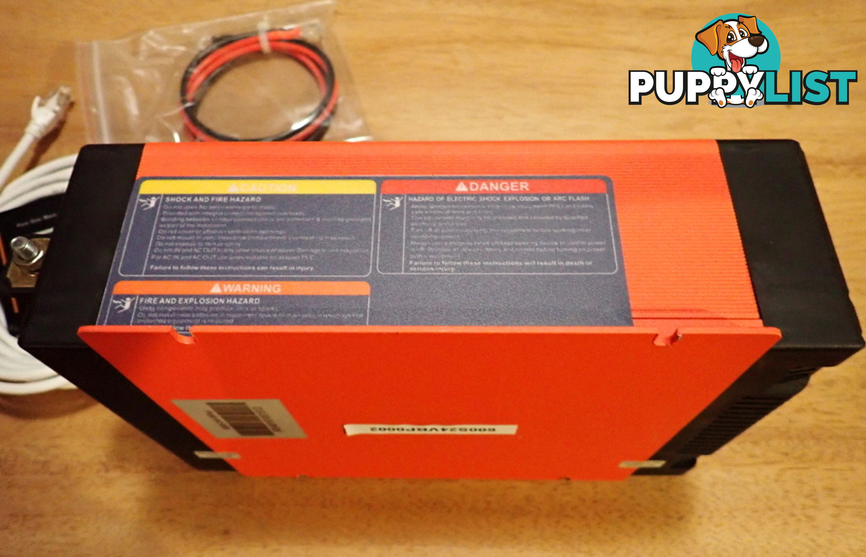 RRP $560. New 600w (1800w peak) 24Vdc-240Vac Pure Sine Wave Smart Power Inverter