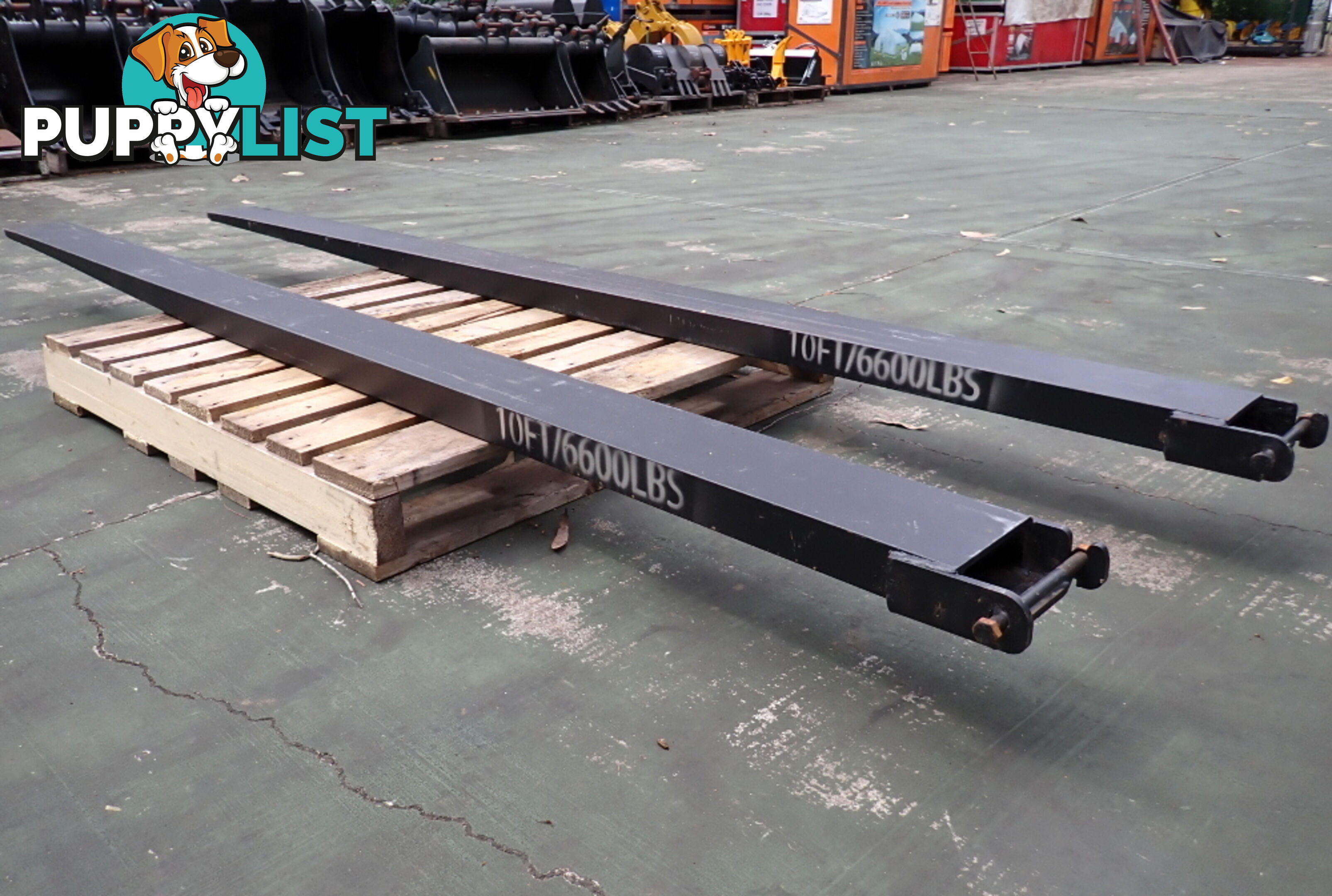 New 2.9m Forklift Extension Slippers